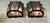 1990s Exceptional Pair of Hand-Forged Iron Wall Lanterns Architectural Sconces For Sale - Image 5 of 17