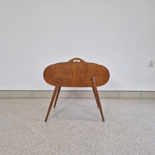 Danish tambour cabinet with organizer – 1960s Dimensions: • Height: 56 cm • Width: 56 × 32 cm Condition: Very good minus....