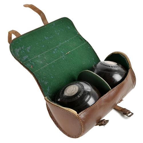 These 1912 English lawn bowling balls are exceptional collectibles, testament to a rich sporting history. Engraved...