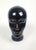 Vintage Black Glass Head by Piero Fornasetti, 1970 For Sale - Image 9 of 16