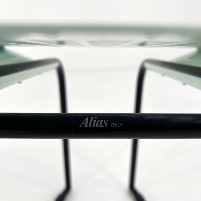 Black Black & Mint La Tonda Chair by Mario Botta for Alias, 1980s For Sale - Image 8 of 12