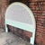 Mid 20th Century 1970s Parcel Gilt Faux Bamboo Arched Queen Headboard - Newly Painted For Sale - Image 5 of 13