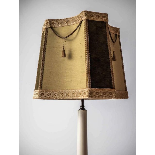 Baroque Narrow Floor Lamp in Brass For Sale - Image 9 of 13