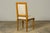 Set of Eight Late 19th Century French Louis XVI Style Dining Chairs in Blue Stripe For Sale - Image 13 of 18