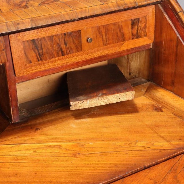 Walnut Drop-Leaf Secretary For Sale - Image 5 of 13