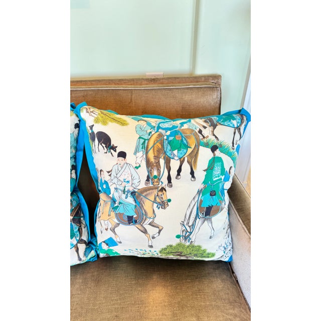 Manuel Canovas Dara Pillow- Pair For Sale - Image 10 of 11