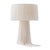Cream Atolla Cream Tassel Table Lamp For Sale - Image 8 of 8