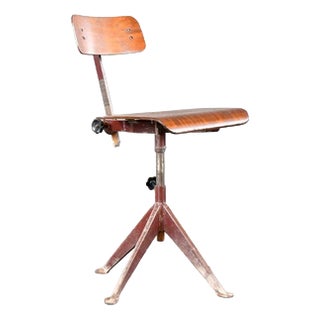 Workstation Chair attributed to Jean Prouvé by Experfi, Paris, 1930s For Sale