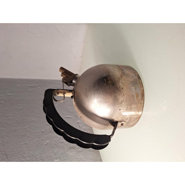 1980s Model 9091 Teapot in Steel and Brass by Richard Sapper for Alessi, 1980s For Sale - Image 5 of 9