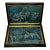 Pair Arts & Crafts Ceramic Relief Plaques Children With Goat & Children With Satyr & Dog c.1909 Attributed to Reginald Robert Tomlinson For Sale