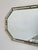 Large Spanish Hollywood Regency Octagonal Gilt Metal and Beveled Mosaic Wall Mirror For Sale - Image 9 of 12