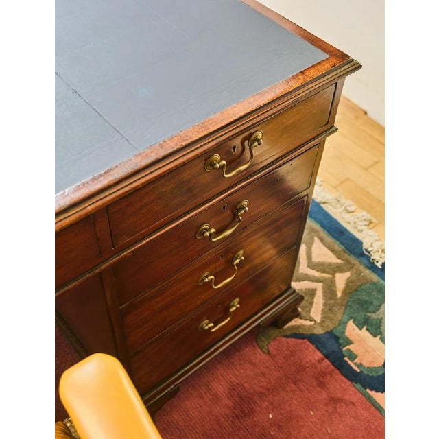 Large English Double-Sided Writing Desk For Sale - Image 16 of 16
