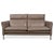 Brown Taupe Porto Leather Armchairs and Ottoman with Manual Function from Erpo, Set of 4 For Sale - Image 6 of 18