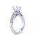 Metal GIA Platinum Cushion Cut Diamond Ring 2.00ct 8.95g For Sale - Image 7 of 10