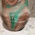 Mid-Century Modern Hellman Pottery Green Swirl Vase, Ceramic, Mid-Century Modern, Usa For Sale - Image 3 of 7