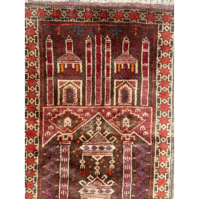 1960s Mid-Century Tribal Baluch Rug from Bobyrugs, 1960s For Sale - Image 5 of 18