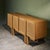 Brutalist Sideboard with Geometric Details in Oak, France For Sale - Image 4 of 17