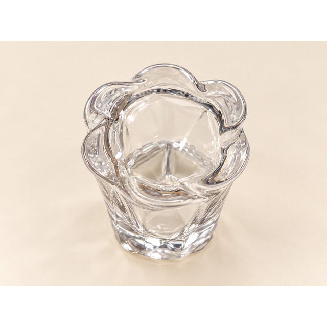 Cut Crystal Port Glasses by Jean Daum, 1890s, Set of 8 For Sale - Image 4 of 6