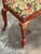 Wood Vintage Queen Anne Red Chinoiserie Chair For Sale - Image 7 of 7