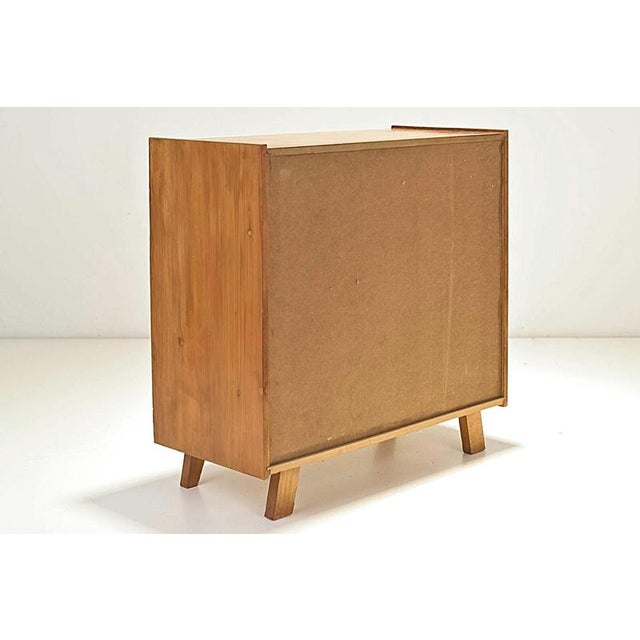 Small Yellow Pavatex Sideboard attributed to Stella Möbel, Switzerland, 1950s For Sale - Image 11 of 13