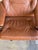 Pair of Brown Leather Swivel Lounge Chairs Danish Mid-Century Modern 1970s For Sale In Los Angeles - Image 6 of 13
