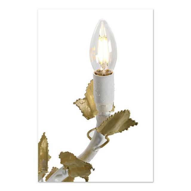 1970s Brass Candelabria Lamp by Henri Fernandez For Sale - Image 5 of 6