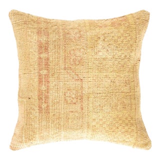 Pasargad DC Vintage Hand Knotted Rug Turkish Pillow For Sale