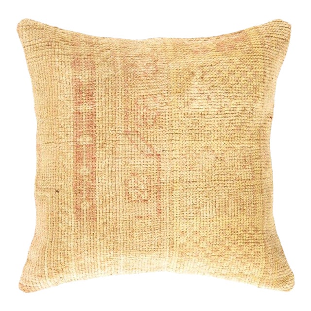 Pasargad DC Vintage Hand Knotted Rug Turkish Pillow For Sale