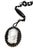 1940s Vintage Black Beaded Wrap Necklace With Lalique Glass Cameo, 1940's For Sale - Image 5 of 18