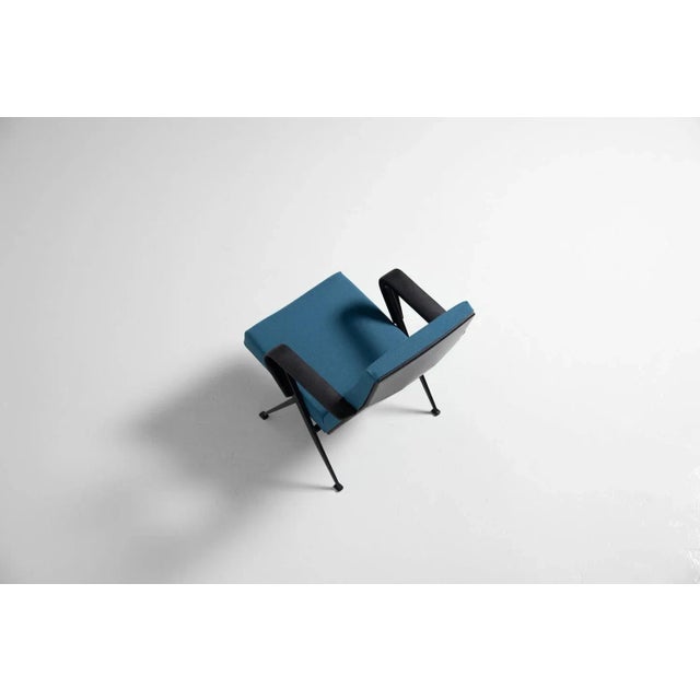 Black Repose Chair by Friso Kramer for Ahrend De Cirkel, 1959 For Sale - Image 8 of 11