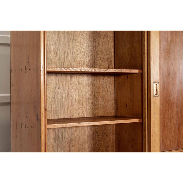 Large 19th Century English Pine Housekeepers Cabinet, 1890 For Sale - Image 18 of 18