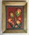 Mid 20th-Century Framed Oil on Board Stylized Botanical Painting For Sale - Image 15 of 18