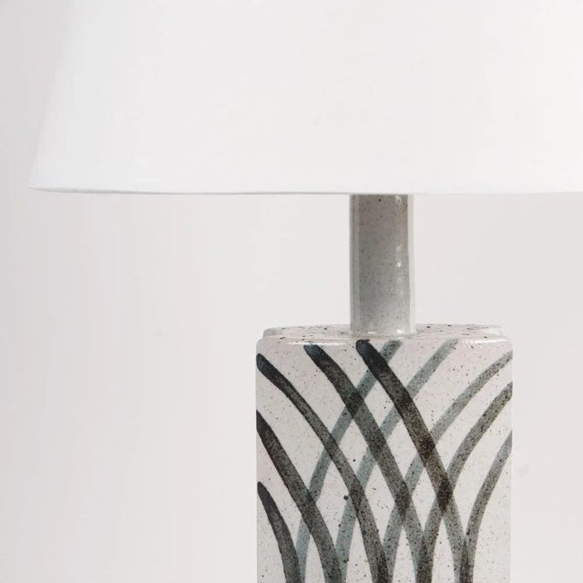 White Table Lamp by Per Linnemann-Schmidt, 1960s For Sale - Image 3 of 7