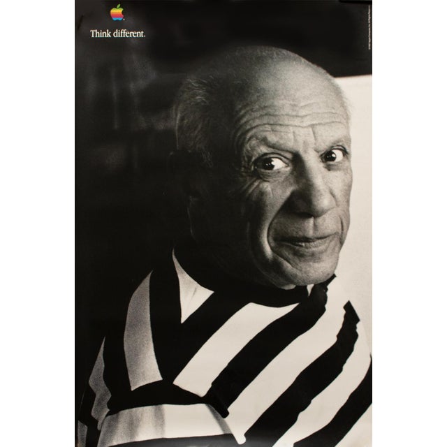 Large black and white Picasso poster from 1997. Excellent - minor edge wear, never framed. Overall 24"W x 36"H