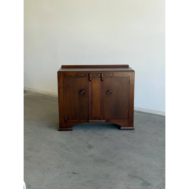 1960s Vintage Art Deco English Sideboard For Sale - Image 5 of 18