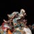Late 19th Century Pair of Cloisonné Enamel Guardian Lion Figurines, 2800g Total, Qianlong Mark For Sale - Image 9 of 10
