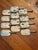 Mid-Century Modern Vintage Plata Lappas Argentina Modernist Silver Plate Knife Rests, Set of 12 in Original Presentation Box For Sale - Image 3 of 12