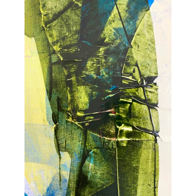 Textile "Beach Bay" 2021 Original Painting by Jessalin Beutler For Sale - Image 7 of 9