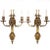 French 19th Century Antique French Régence Style Gilt Bronze Sconces - A Pair For Sale - Image 3 of 12