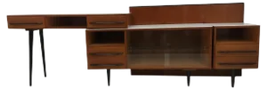 Composition Chest of Drawers and Writing Desk by Mojmít Požár, 1960s