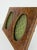 19th Century Antique French Napoleon III Burl Wood Double Photo Frame For Sale - Image 3 of 11