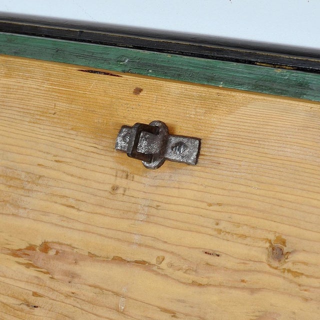 Brown Folk Art Bridal Chest, 1826 For Sale - Image 8 of 18