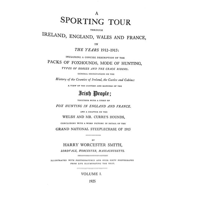 SMITH, Harry Worcester Vol I [214] pp. Vol II [215-437] pp. The State Company 1925 This edition numbered and signed by the...