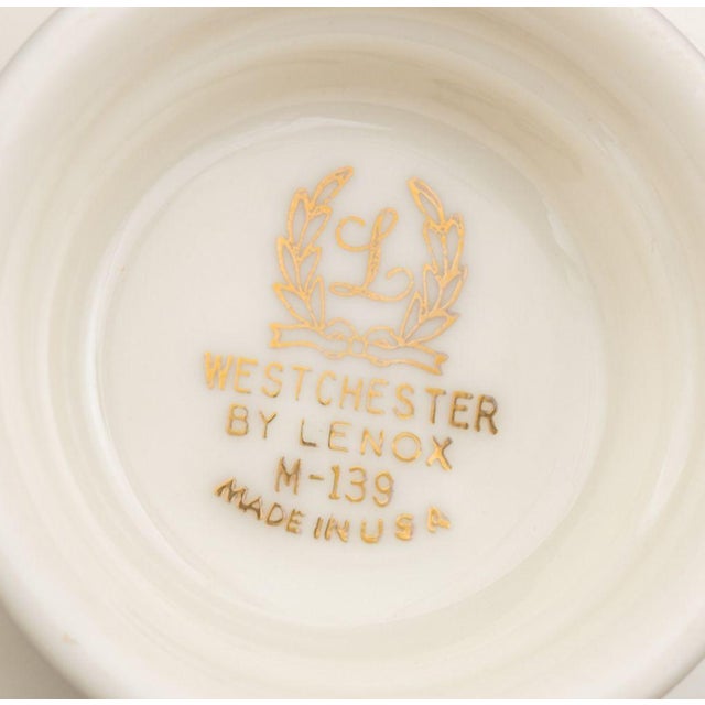 Late 20th Century Lenox "Westchester" Porcelain Service, 72 Pcs. For Sale - Image 15 of 15