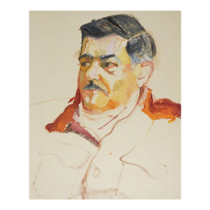 Distinguished Gentleman Portrait Study Painting