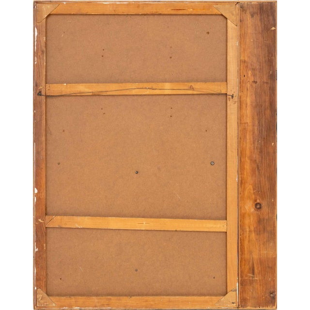 Agudelo Abstraction Mixed Media on Masonite, 1966 For Sale - Image 10 of 10