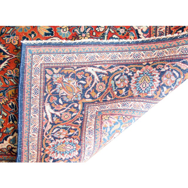 Early 20th Century Persian Kashan Rug For Sale - Image 4 of 15