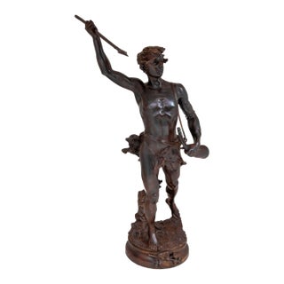 Adrien Gaudez "Acteon" Bronze Sculpture For Sale