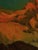 Incandesce by Judd Mercer | Oil on panel Abstract depiction of illuminated rocky landscape. For Sale - Image 4 of 5