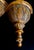 Metal Mid 20th Century Ornate Gold Demilune Wall Sconces For Sale - Image 7 of 12